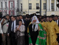 Патриарх Московский и всея Руси Кирилл во Владимире